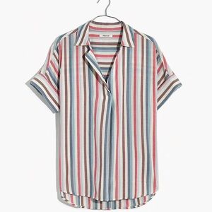 Madewell Pocatello Striped Courier Top